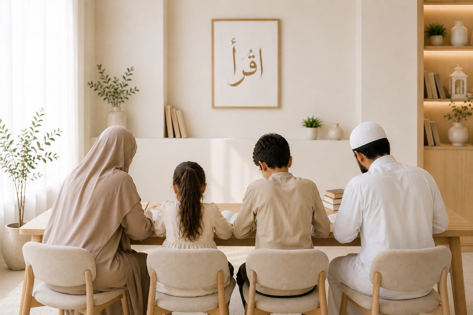 Famille en apprentissage - arabecoran.com