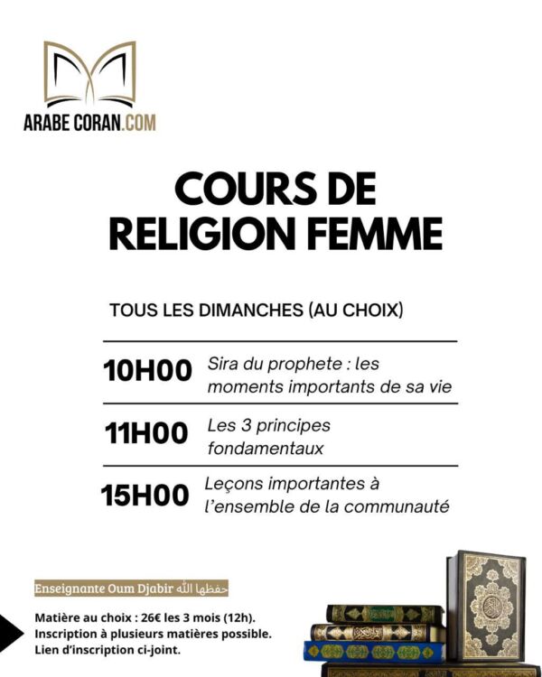 Cours en Groupes Religion – Image 2